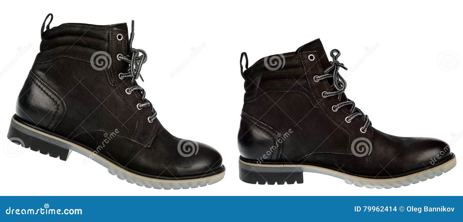 Bota Preta Do Inverno Do Homem Isolada Foto de Stock - Imagem de isolada, inverno: 79962414