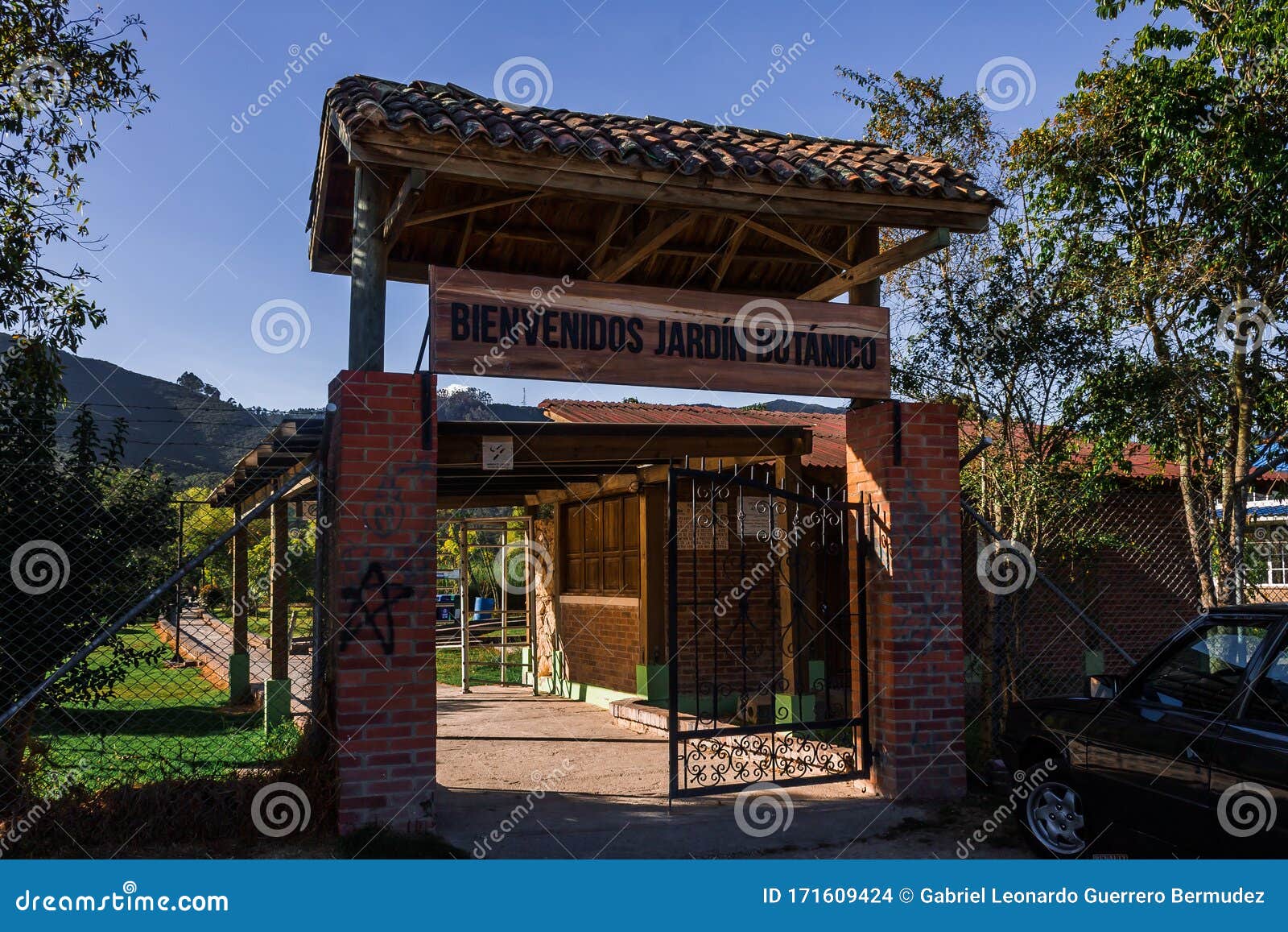 Botanical Garden Tabio Cundinamarca Colombia Editorial Stock