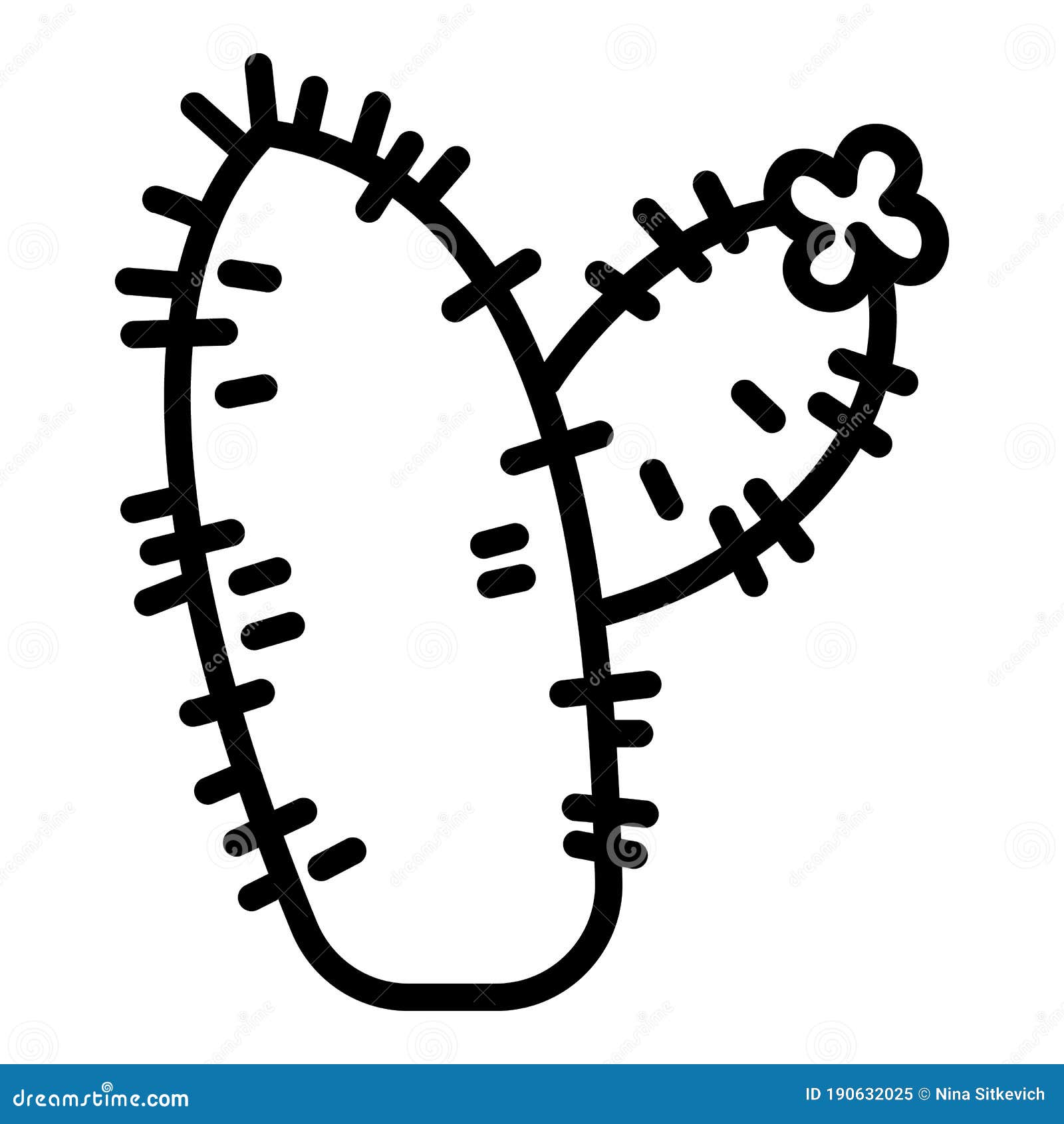 Free Free 170 Cactus Outline Svg SVG PNG EPS DXF File