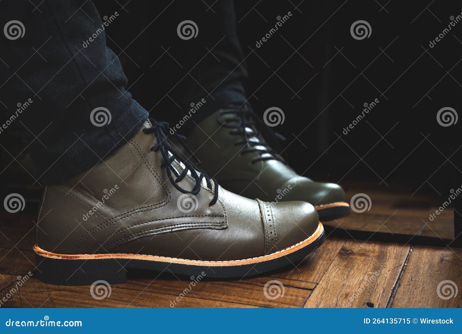 botas zapatos de cuero mujer con suela de goma
