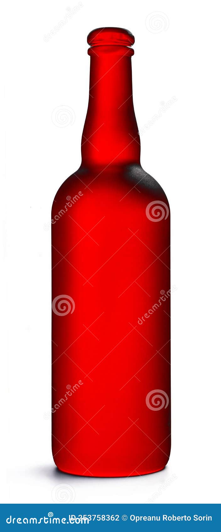 Botella de vino tinto foto de