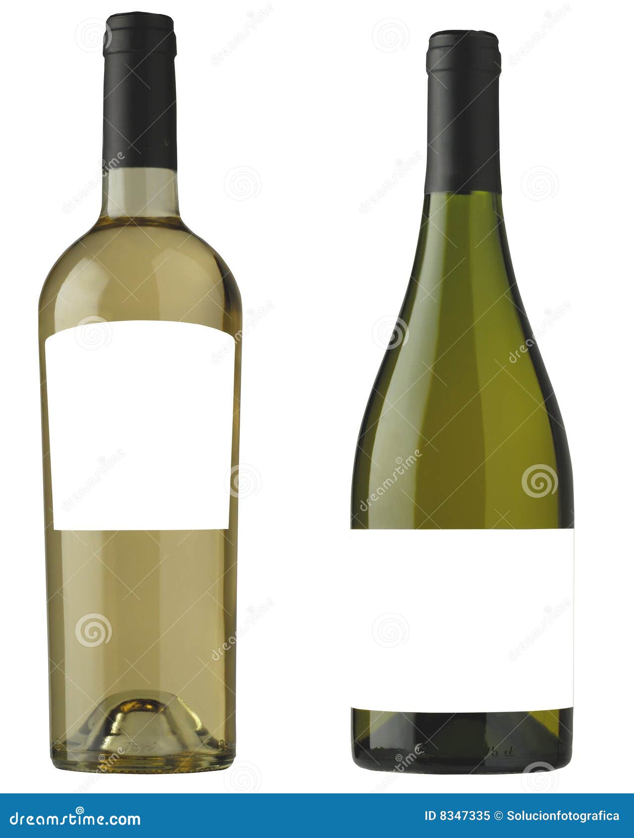 botellas de vino blanco