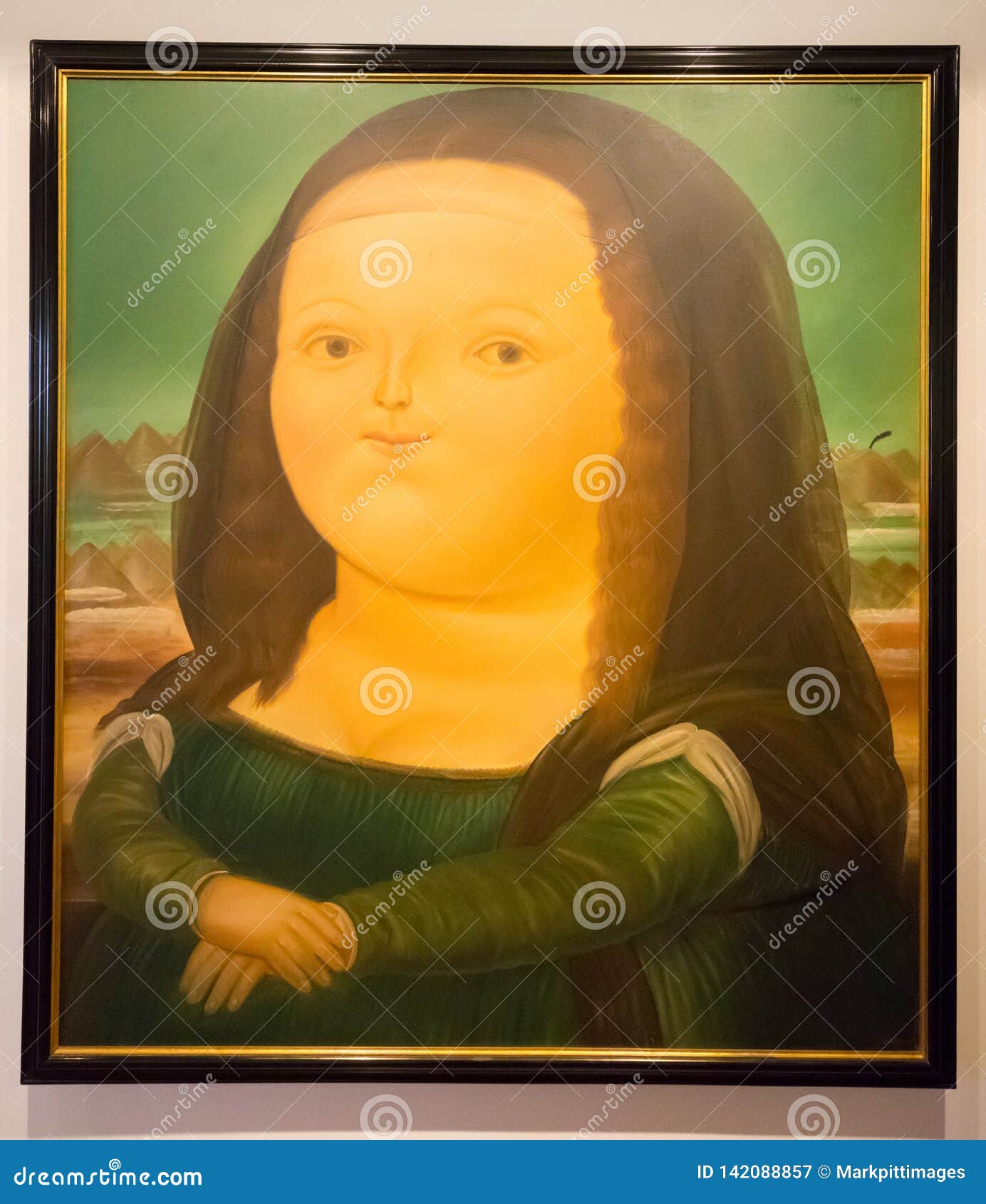 Mona Lisa Monalisa Bald Meme | Postcard