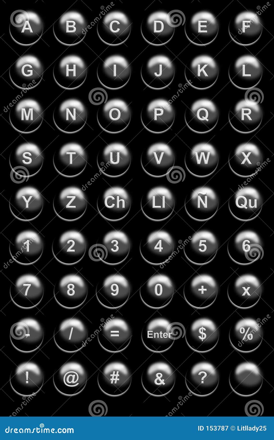 Botones Negros Del Web Site Stock de ilustración - Ilustración de website,  botones: 153787