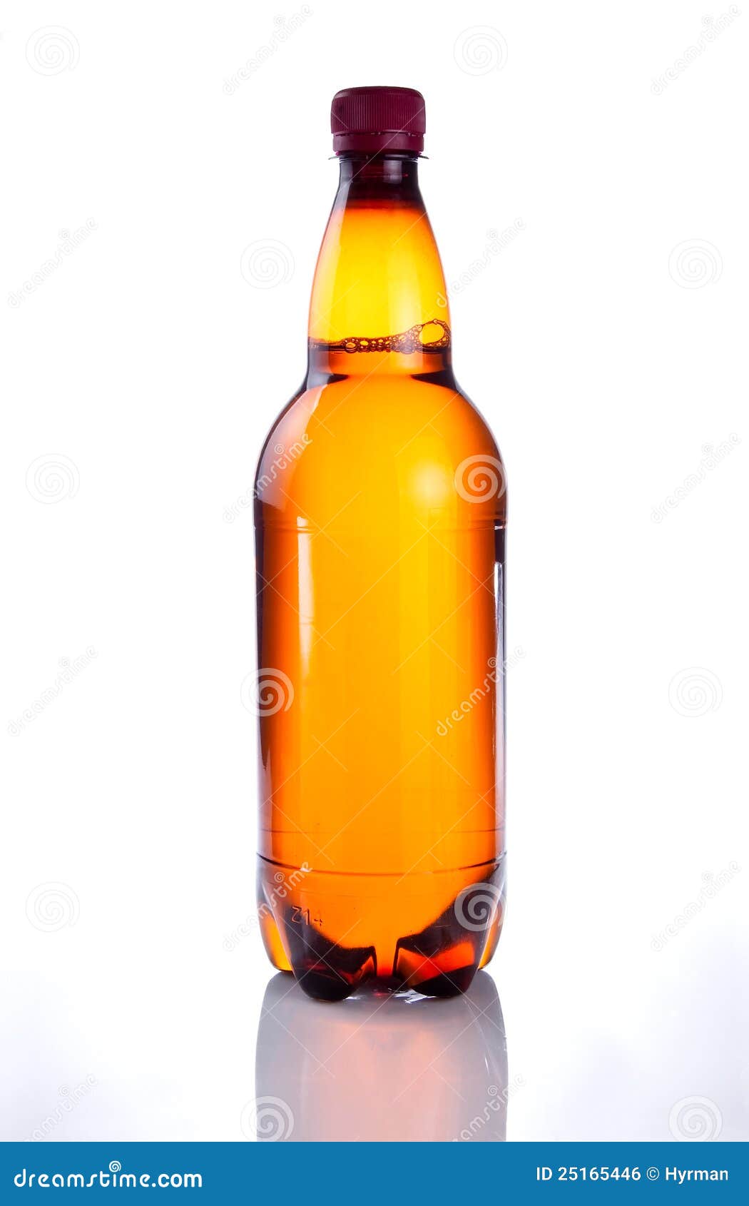 Bottiglia Di Plastica Del Brown Di