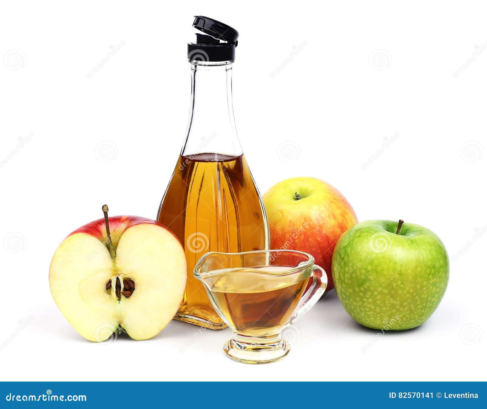 Bottle of Apple Cider Vinegar and Apples. Stock Image Image of apple, acetum 82570141