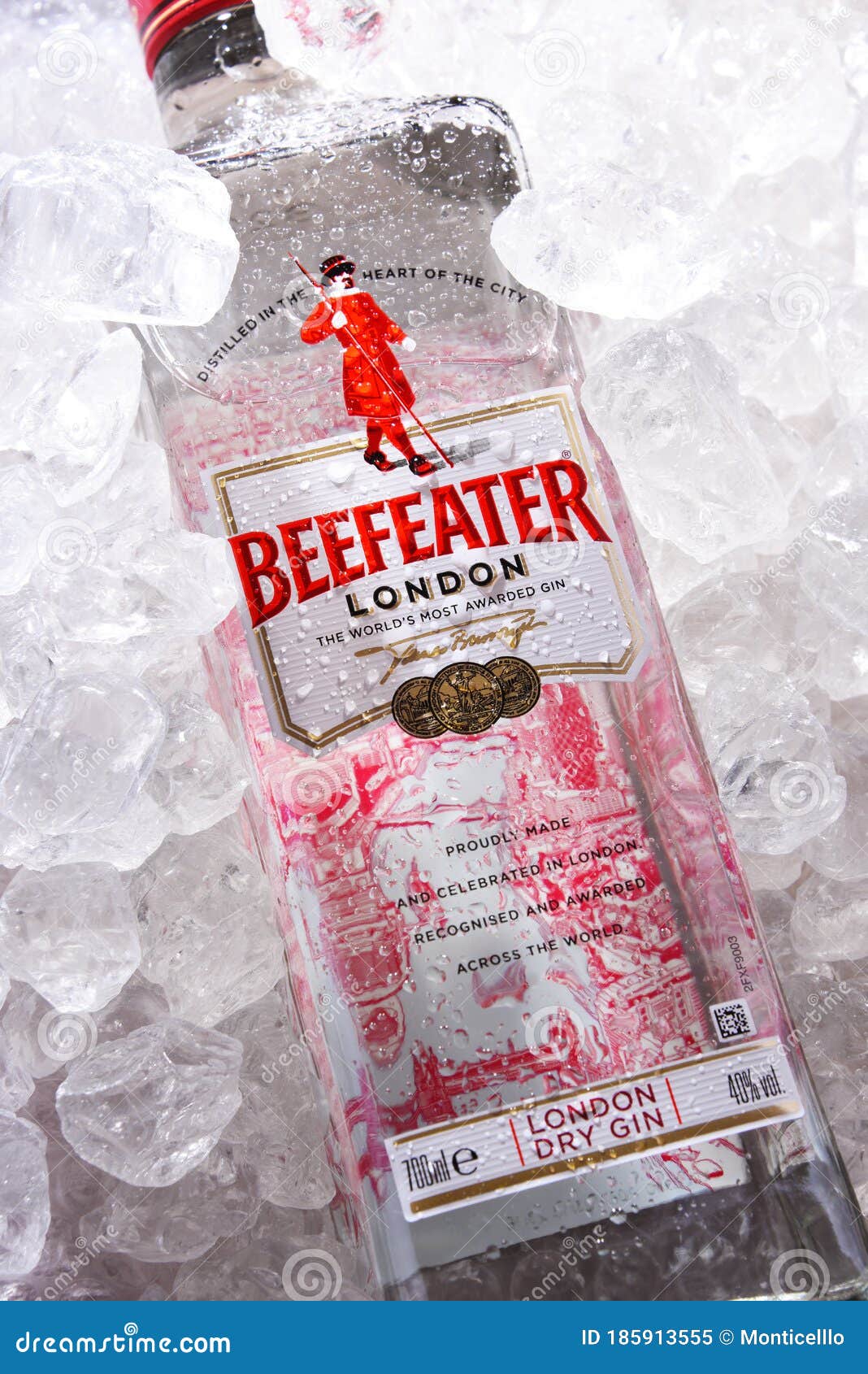 Bottle of Beefeater Gin in Editorial Image Image of spirits, ricard: 185913555