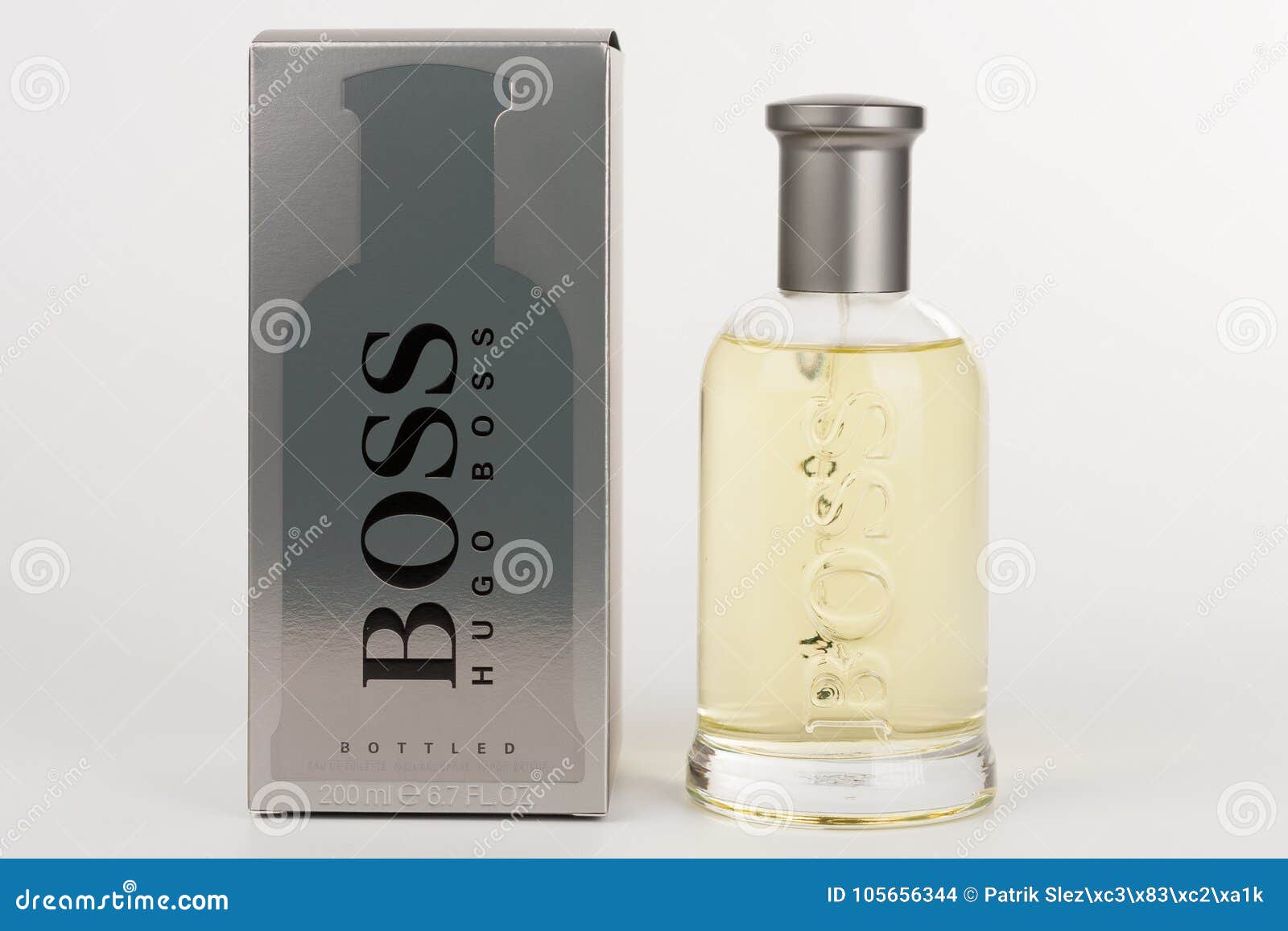 boss white bottle