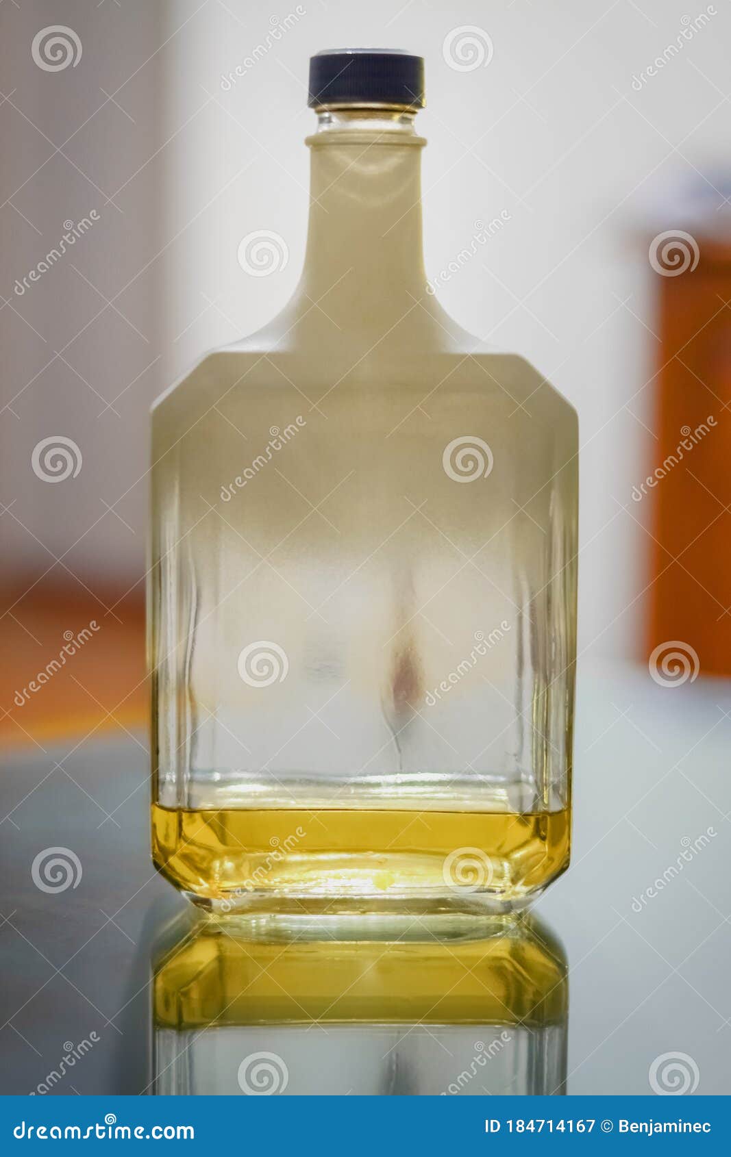 Bottle of brandy stock image. Image of hallucination 184714167