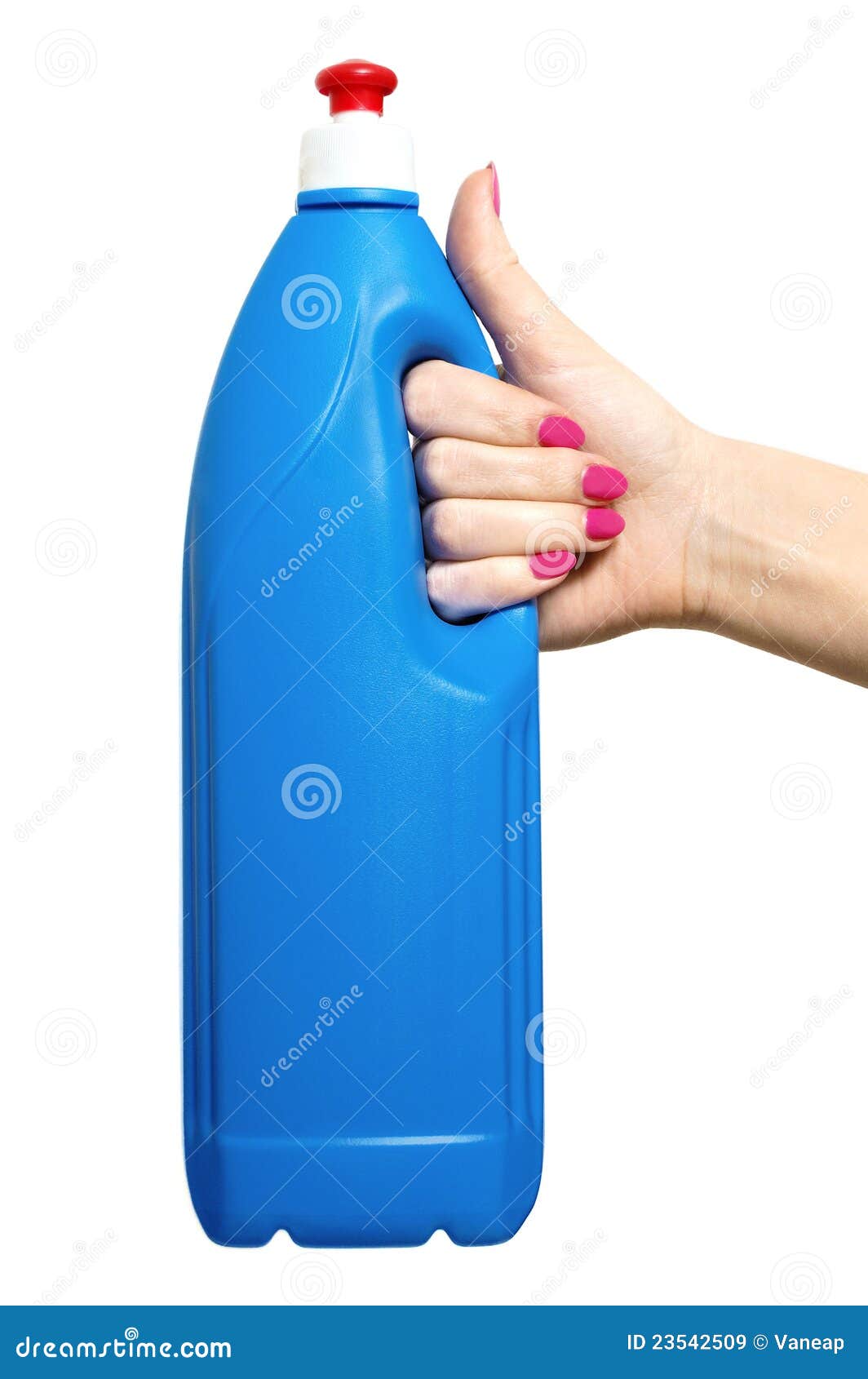 Bottle Of Cleaning Solution Stock Image Image of care, girl 23542509