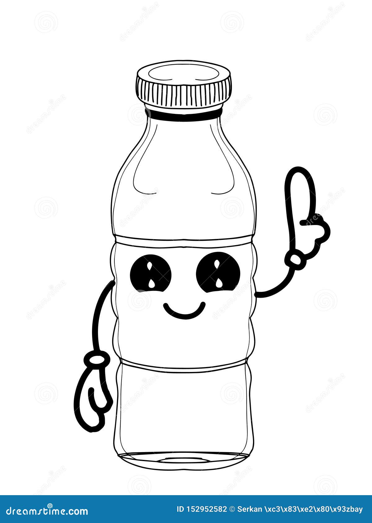 Glass bottle with cork and liquid sketch doodle Vector Image
