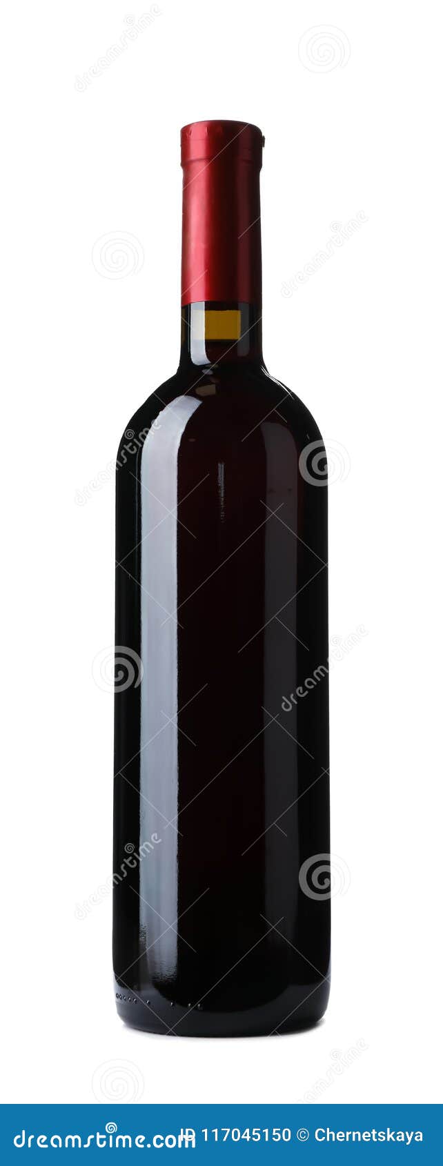 Bottle of Expensive Red Wine Stock Photo Image of festive, light 117045150