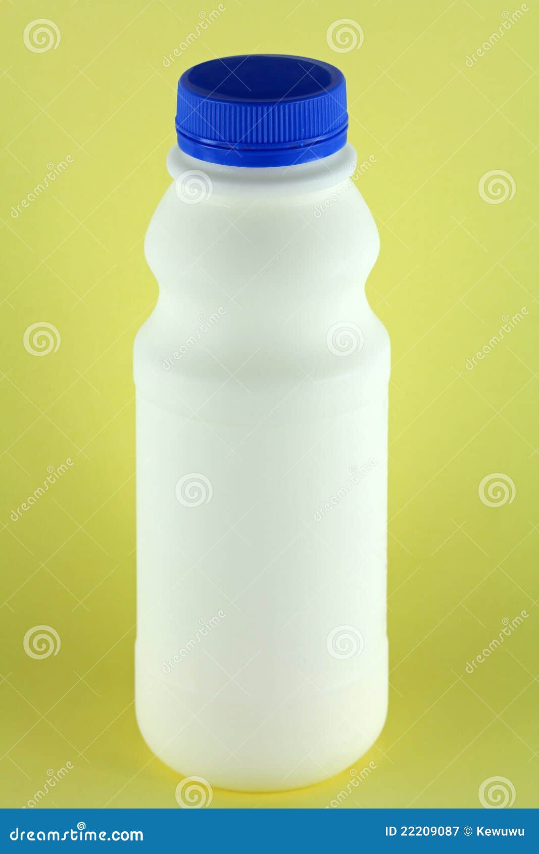 A Bottle of Fresh Pasteurized Milk Stock Image Image of calcium