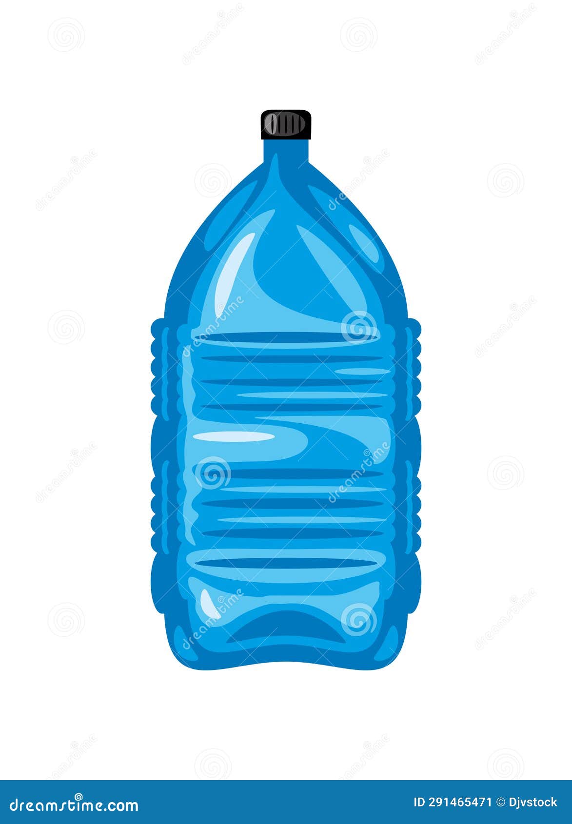 Bottle gallon blank stock illustration. Illustration of clean 291465471