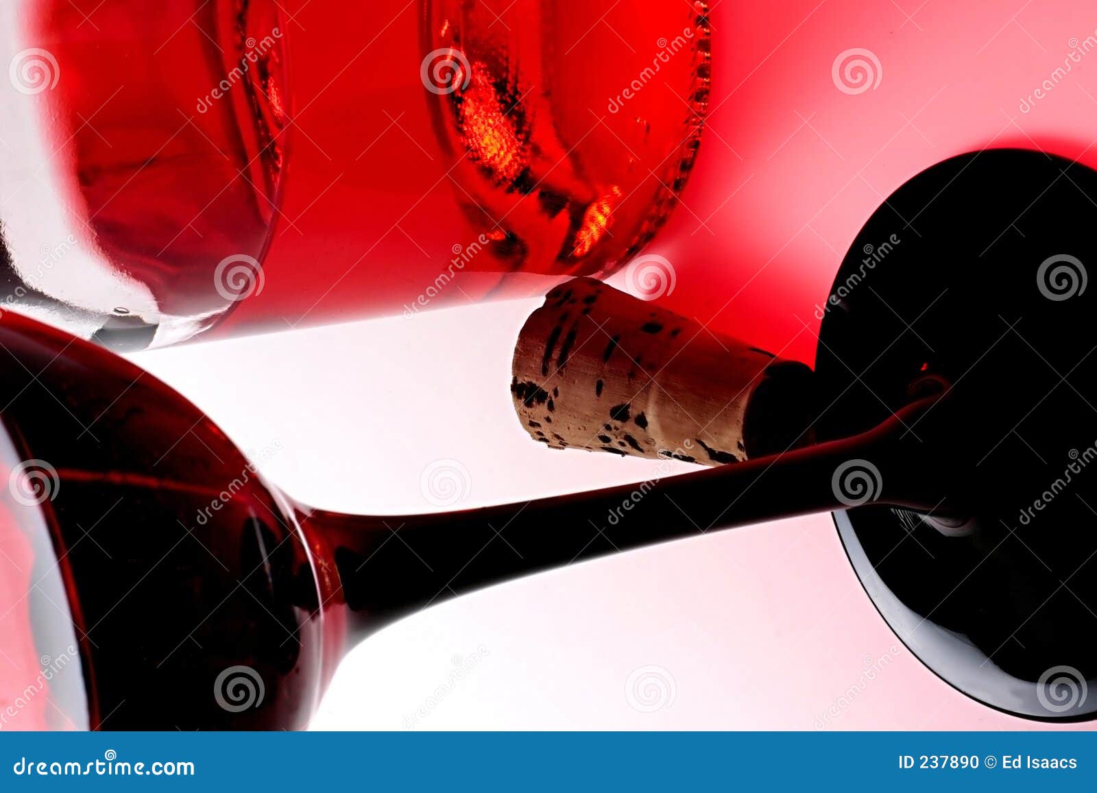 Bottle, Glass And Cork Picture. Image 237890