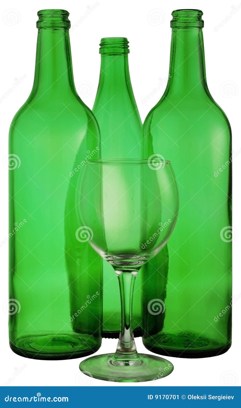 Bottle from green glass stock image. Image of handle, lucid 9170701