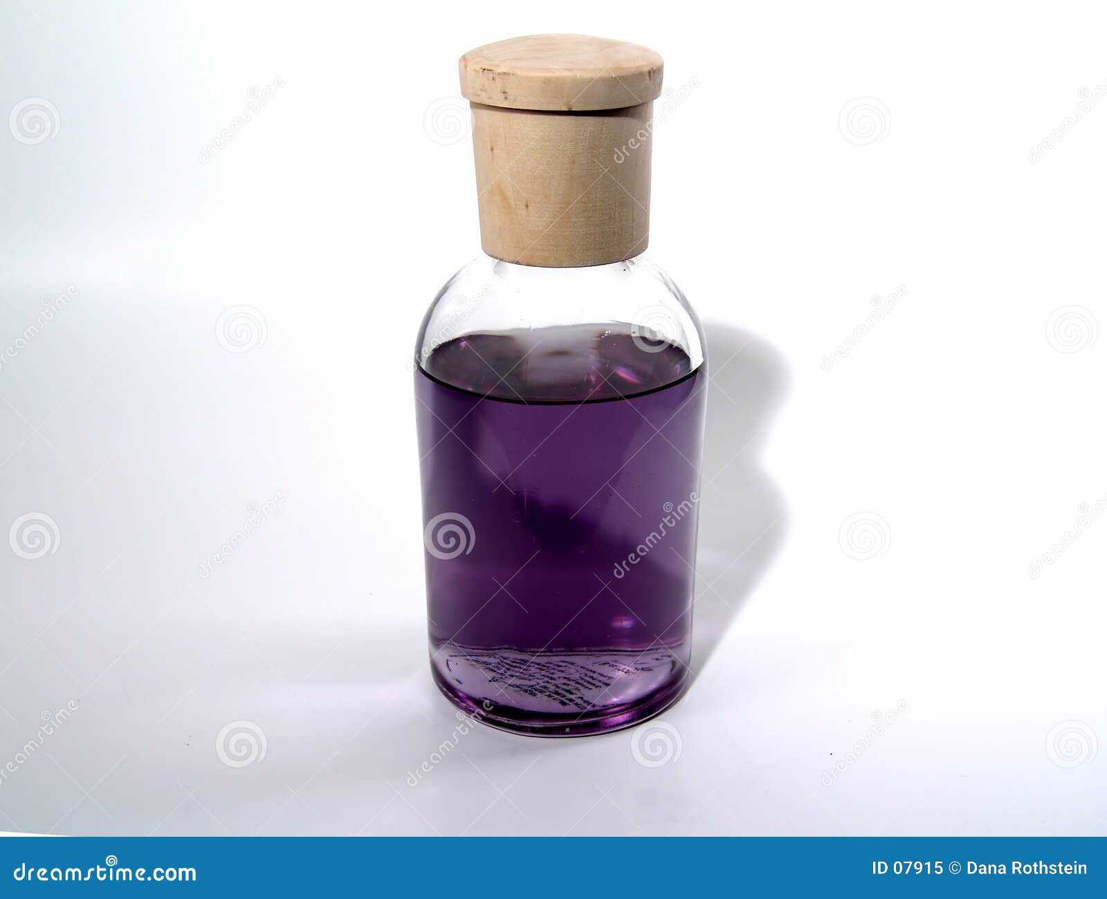 Bottle if Incense stock image. Image of purple, fluid, cork 7915