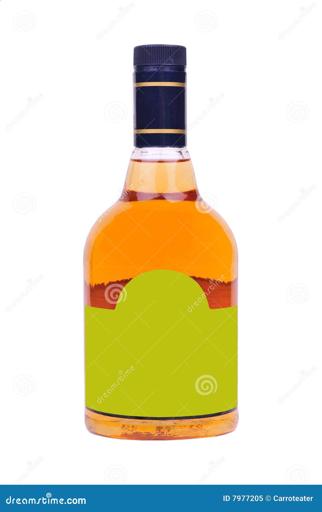 Bottle of liquor stock image. Image of glass, alcoholic 7977205