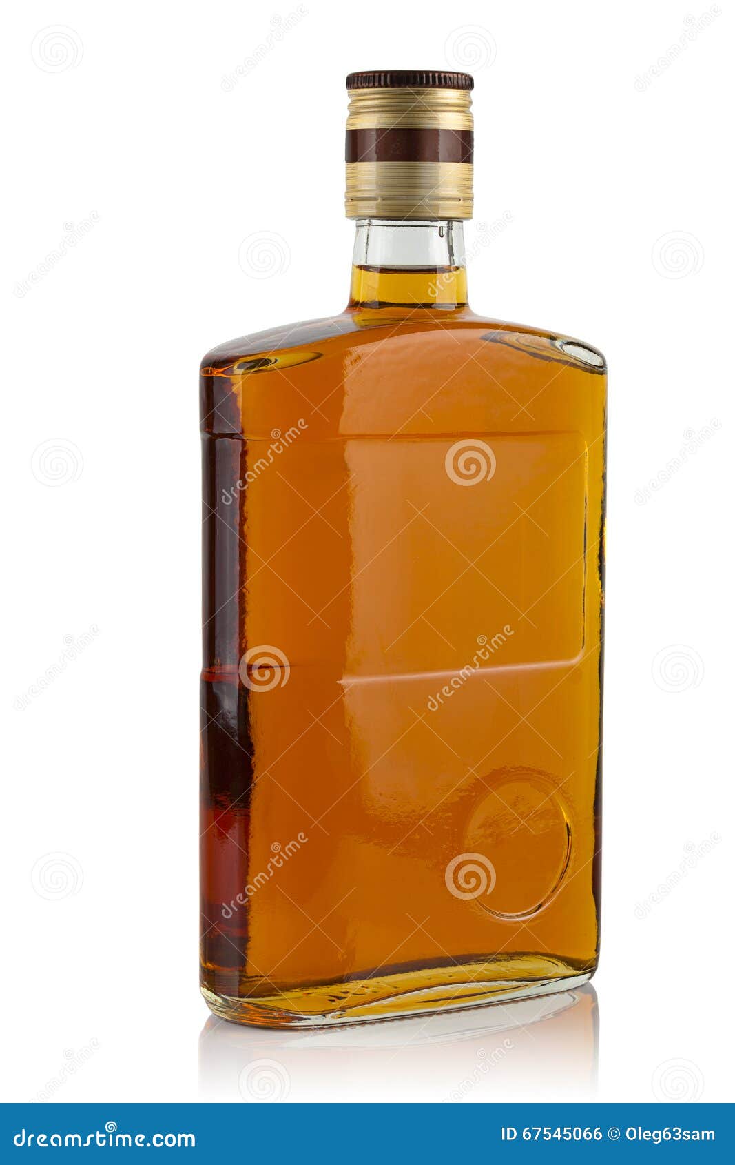 Bottle of liquor stock photo. Image of isolated, liquor 67545066
