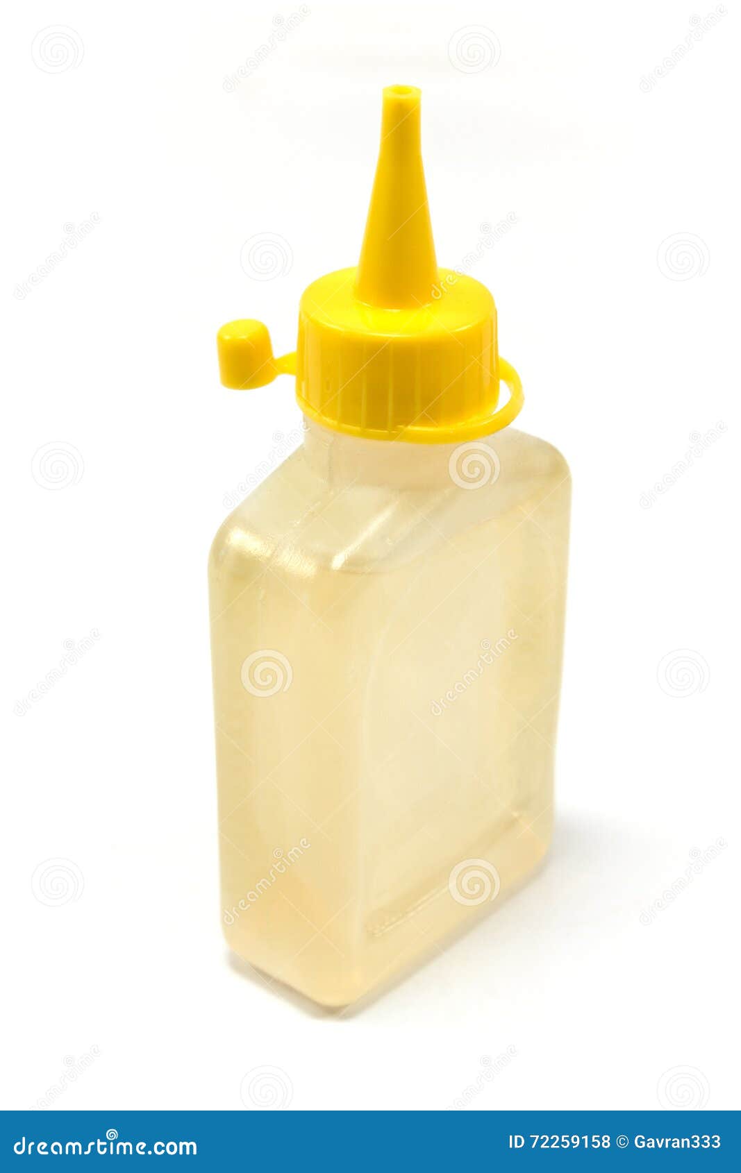 Bottle of Lubricating Machine Oil Stock Photo Image of container