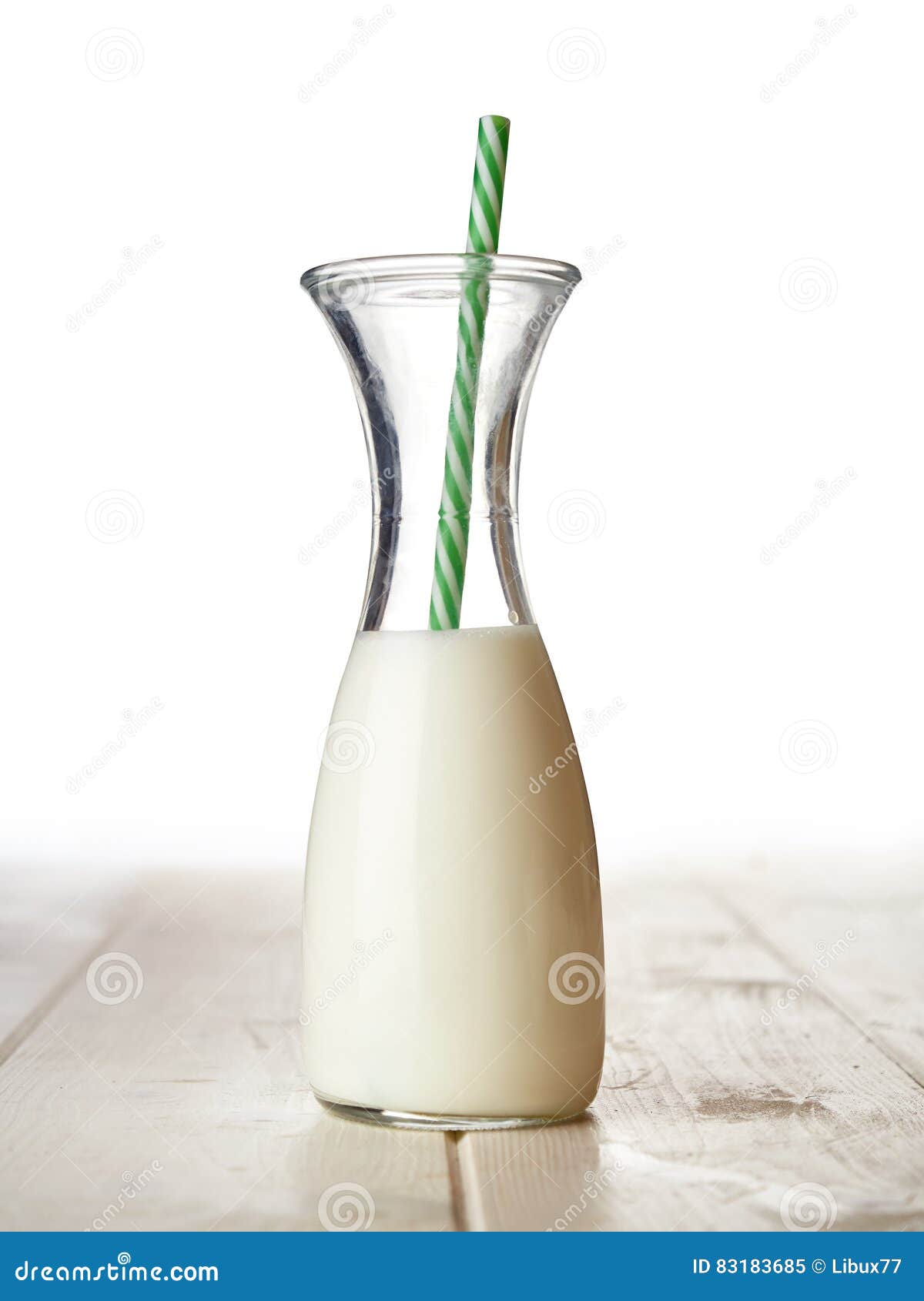 Bottle milk straw stock image. Image of straw, freshness 83183685