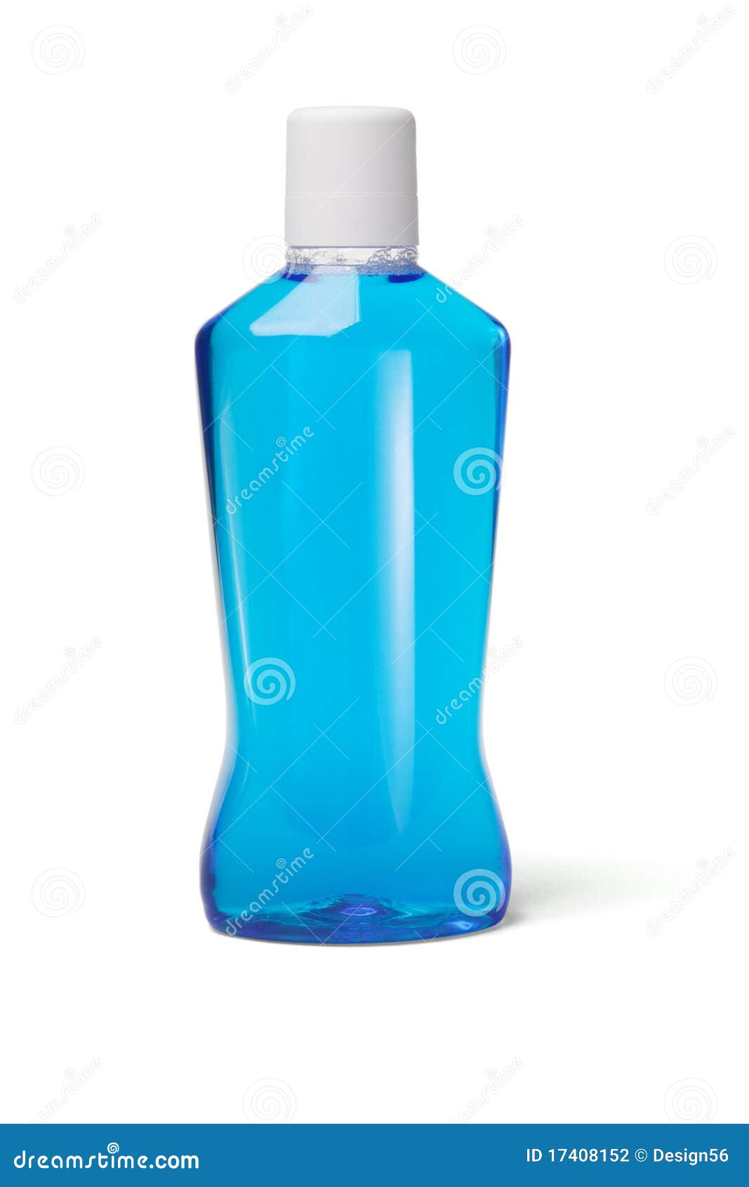 Bottle of mouthwash stock photo. Image of drink, full 17408152