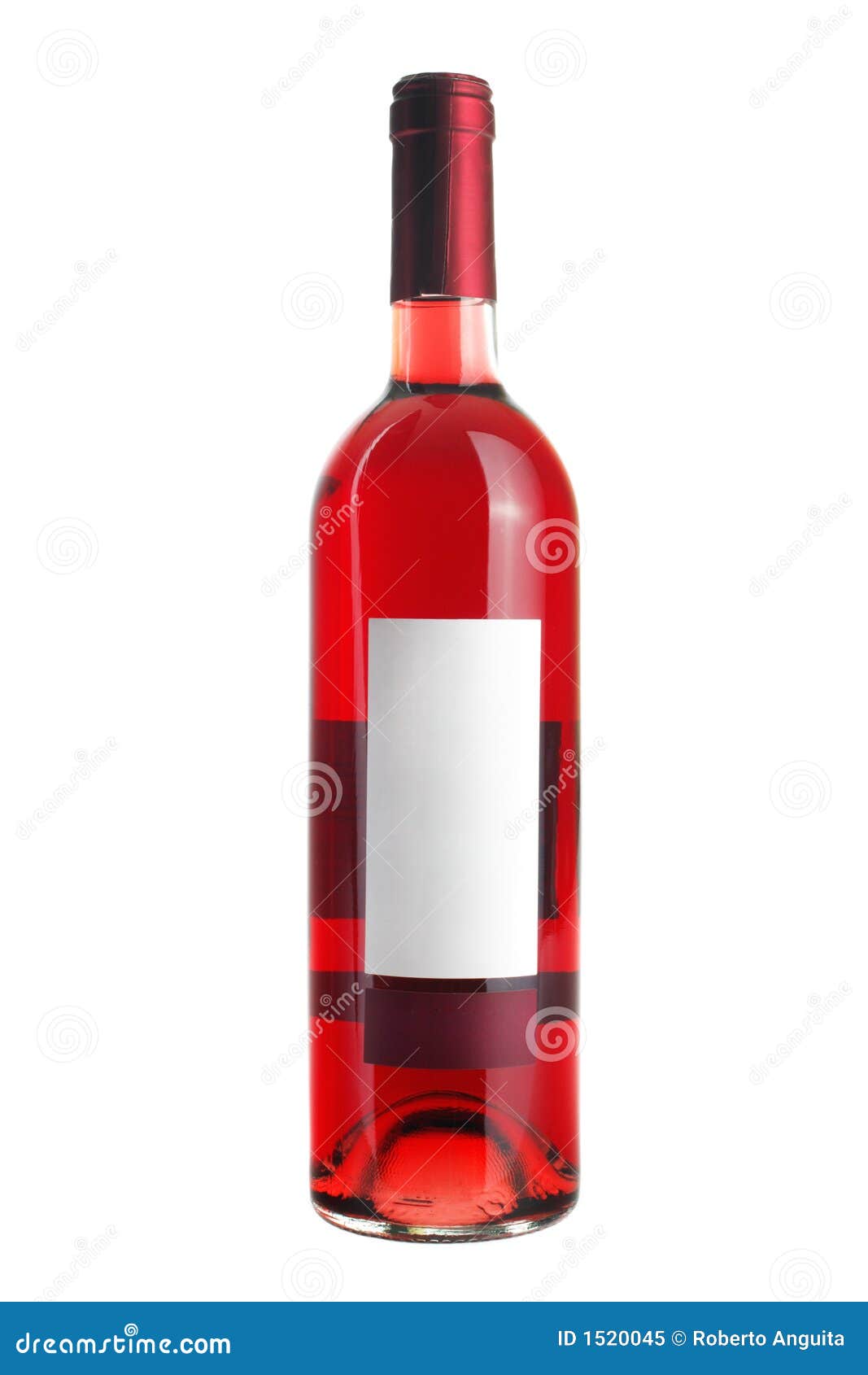 Bottle of rose wine stock image. Image of alcoholic, relax 1520045