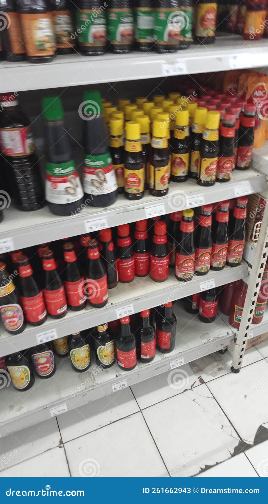 Bottle of Sauce in the Market Editorial Stock Photo Image of bottle