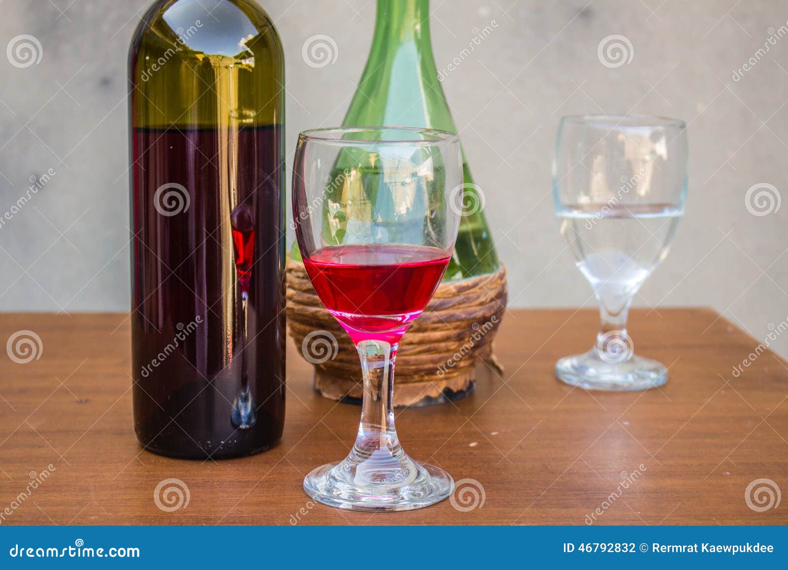 Bottle set of dining stock photo. Image of festive, cocktail 46792832