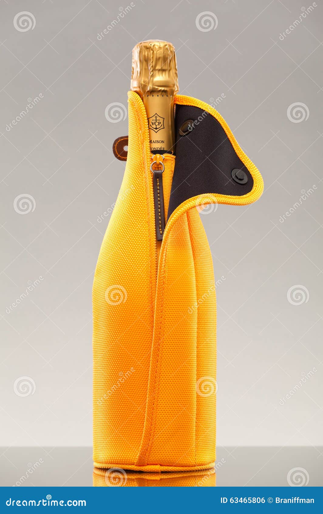  Veuve Clicquot VCP Champagne Bottle Cooler Cork Yellow