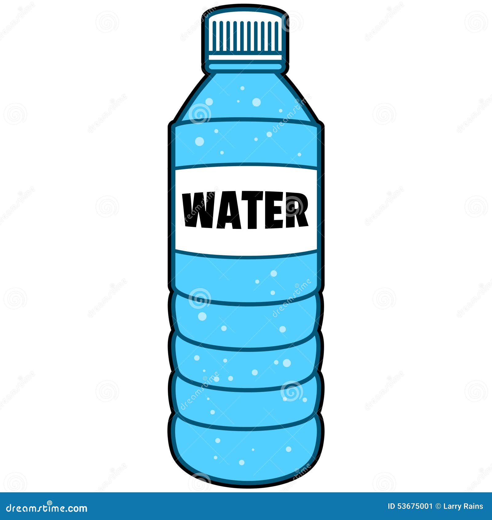 Bottle of Water stock vector Illustration of alcoholic Bottle of Water stock vector Illustration of alcoholic