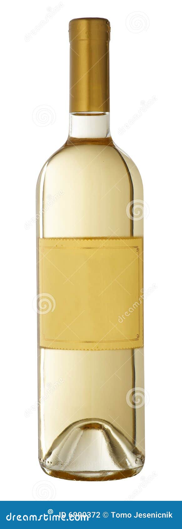 Bottle of white wine stock photo. Image of bottle, single 6990372
