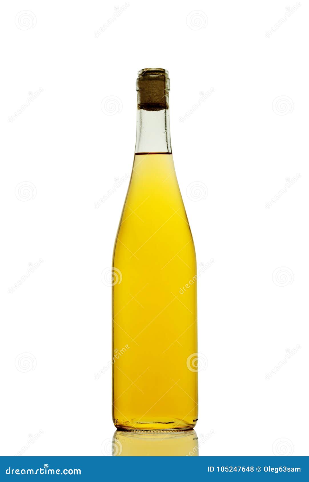 Bottle of white wine stock photo. Image of clean, product 105247648