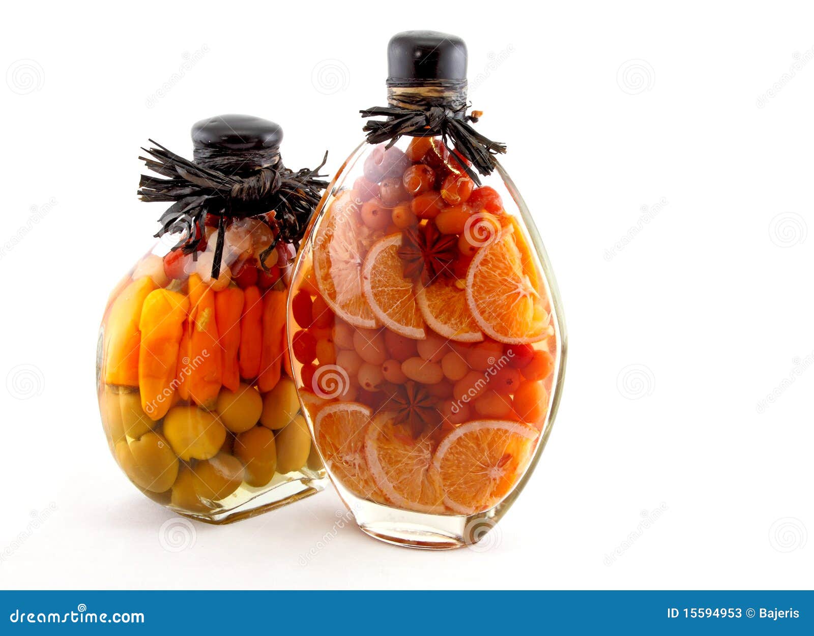 Bottled fruits stock image. Image of mixed, bottle, lemon 15594953