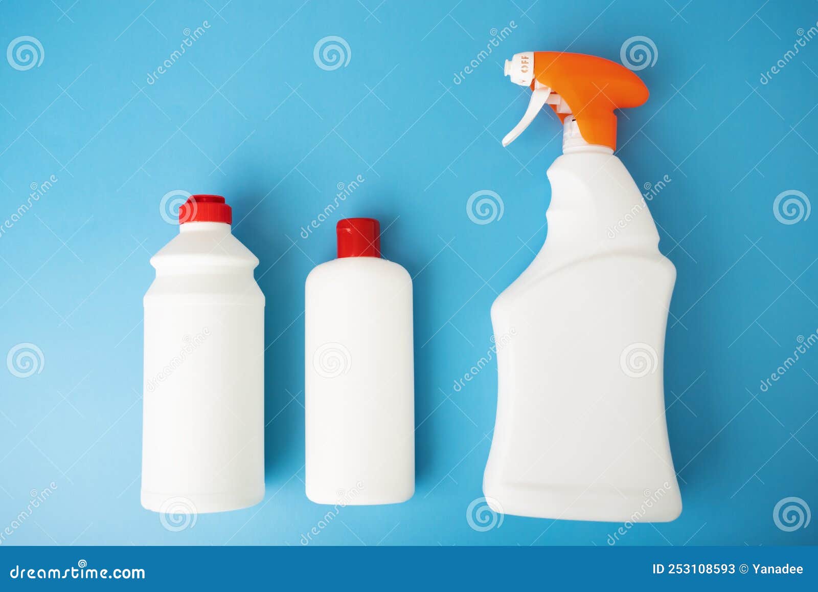 Bottles with Detergent,cleaning Spray for Washing Windows, Cleaning and