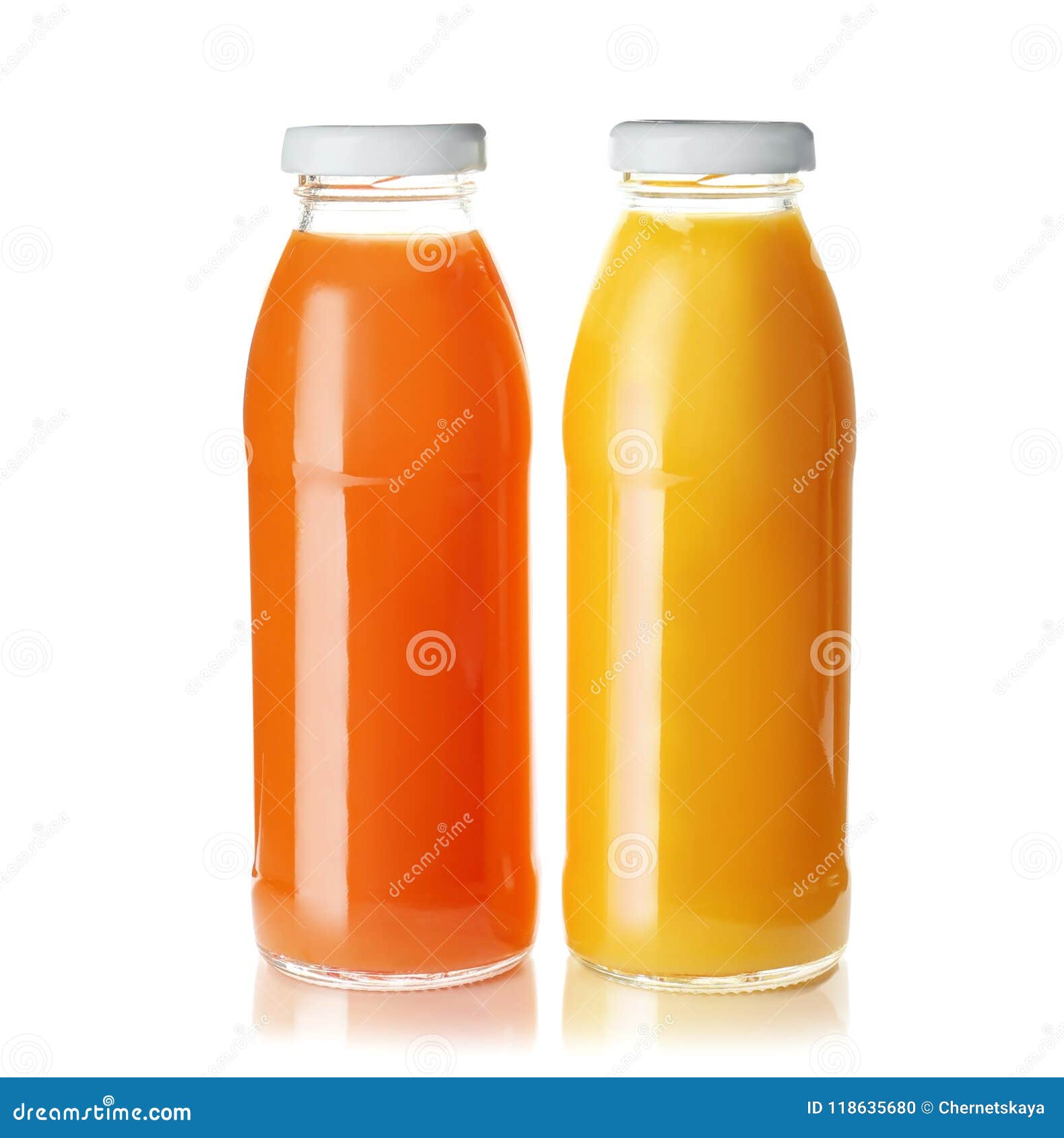 Bottles with fresh juices stock photo. Image of loss 118635680