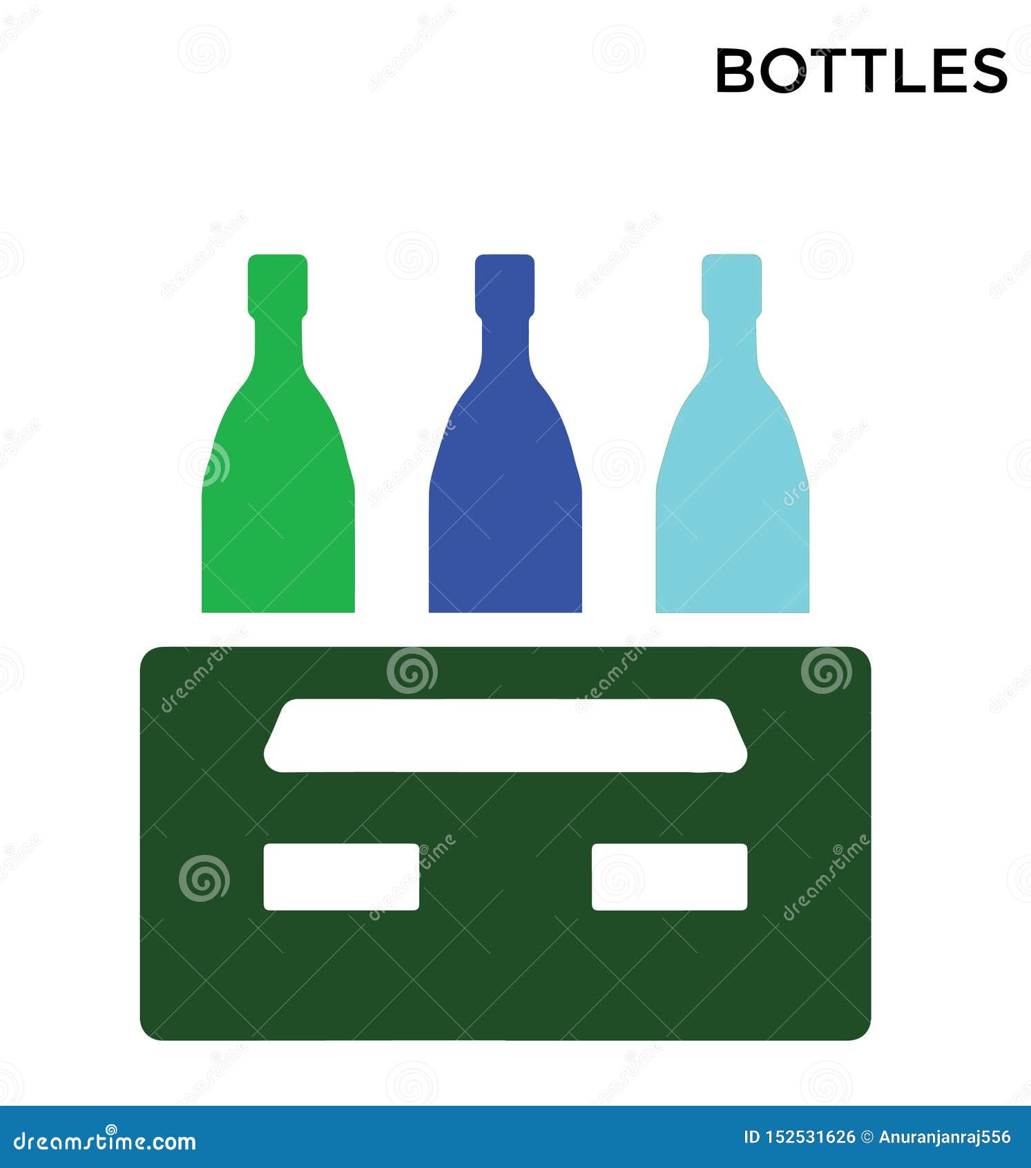 Bottles Icon Editable Symbol Design Stock Vector Illustration of icon