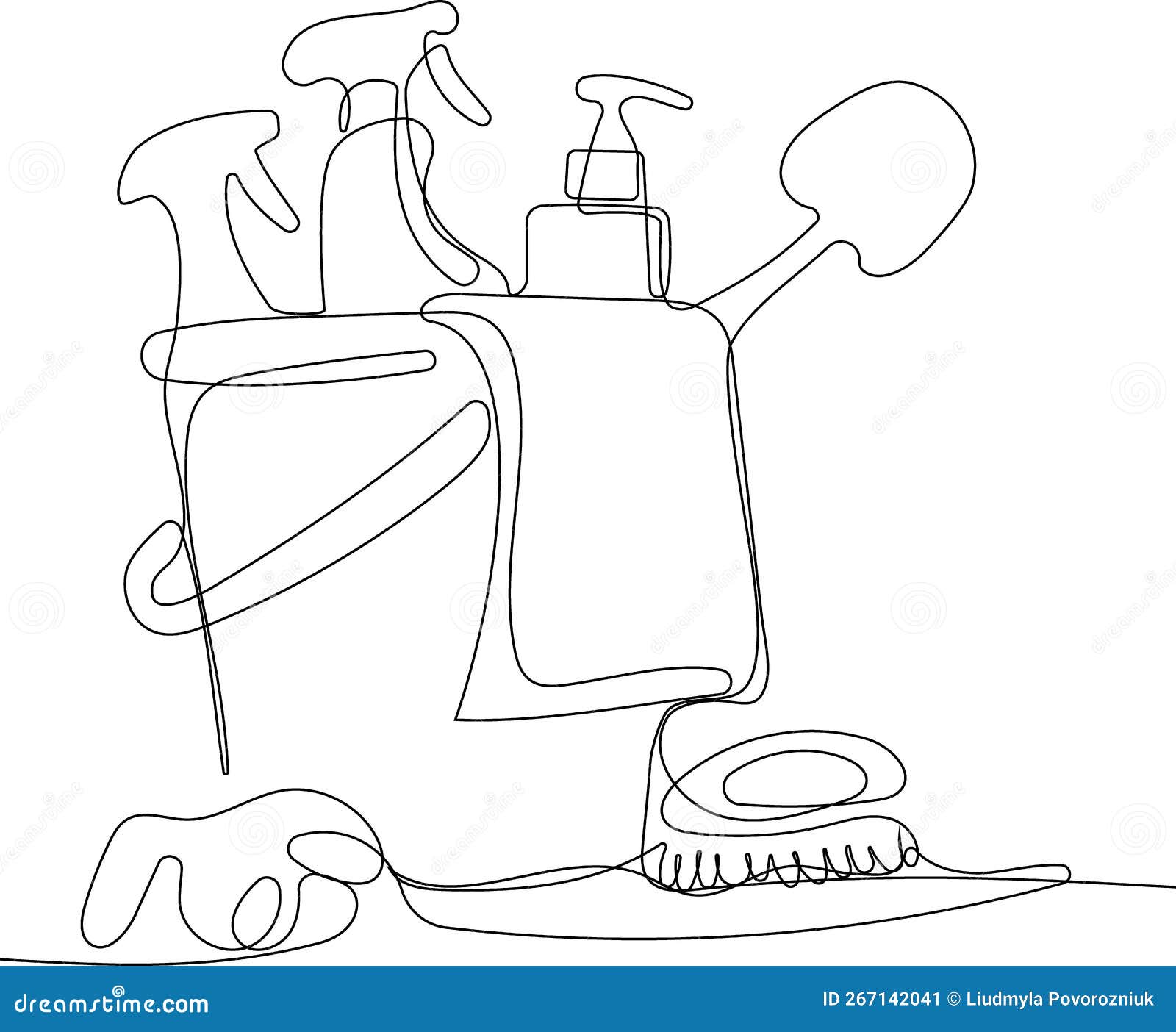 Bottles for Liquid Laundry Detergent, Bleach, Fabric Softener