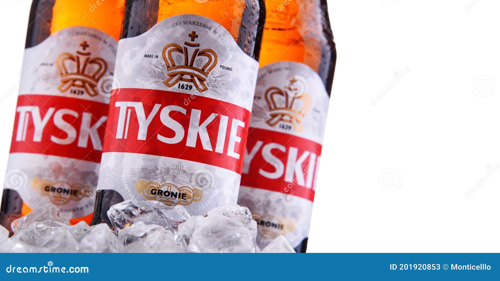 Beer Coaster Kompania Piwowarska Tyskie Gronie Pale Lager Bier; Poznan Poland 