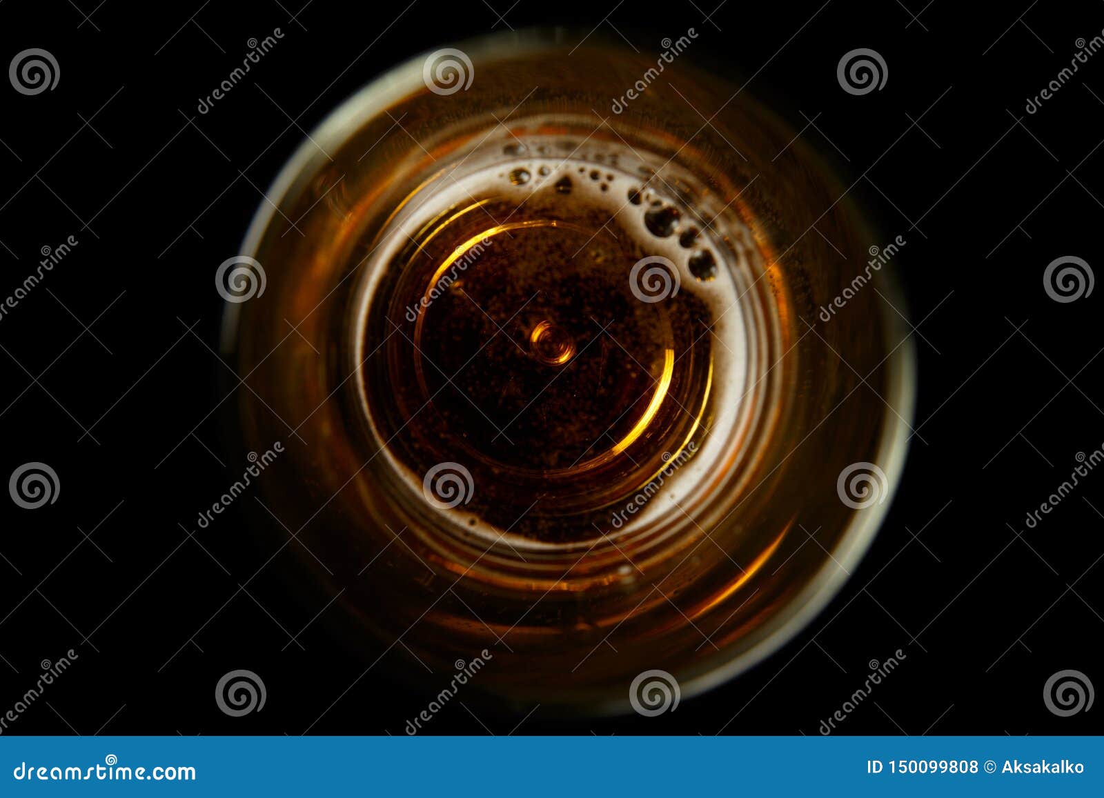 The Bottom of the Glass Beer Mug Stock Photo Image of clear, drink