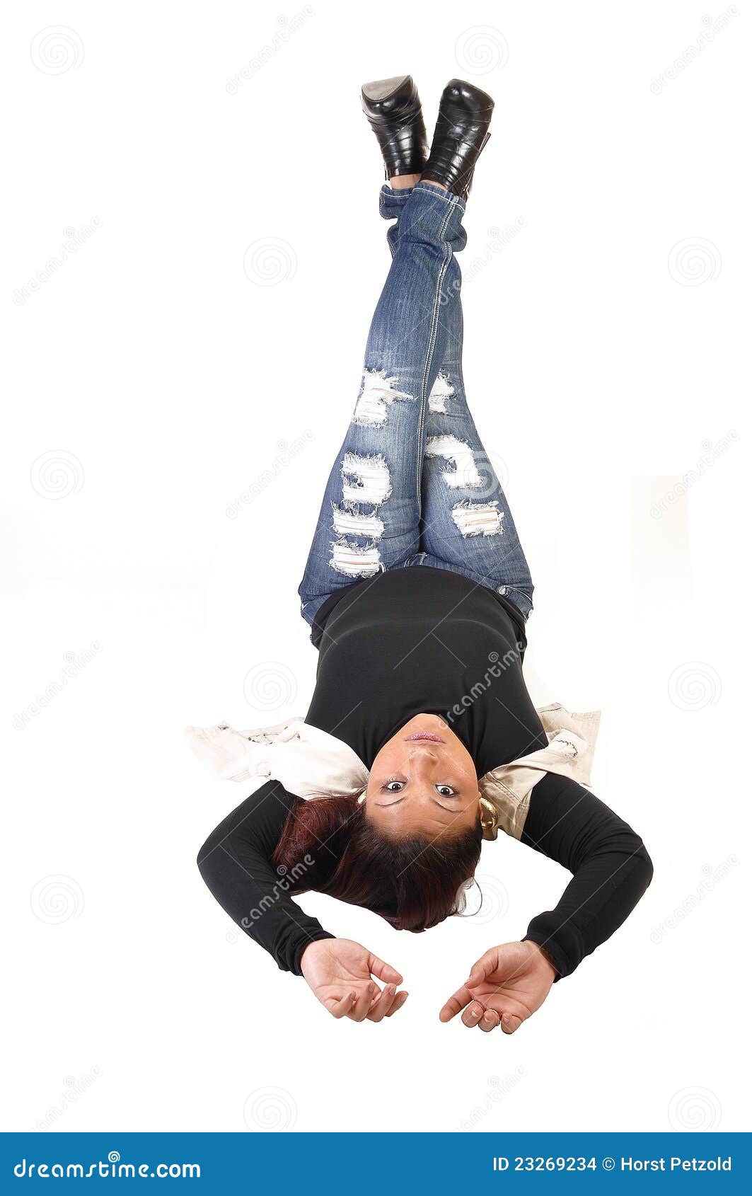 The Bottom Of A Heavy Woman. Stock Images - Image: 23269234