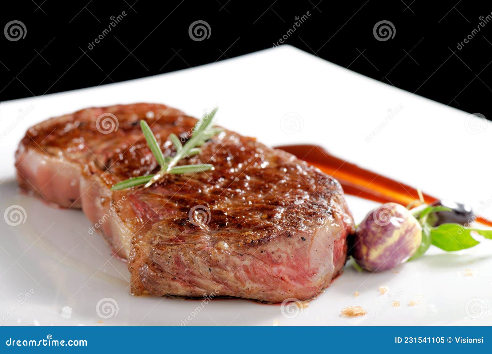 bottom round steak, medium