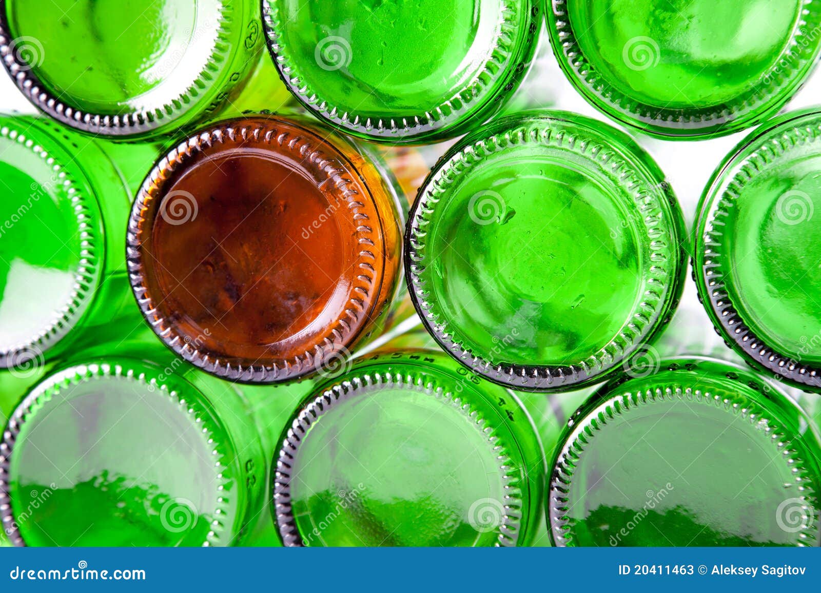 The bottoms of bottles stock image. Image of beer, dark 20411463