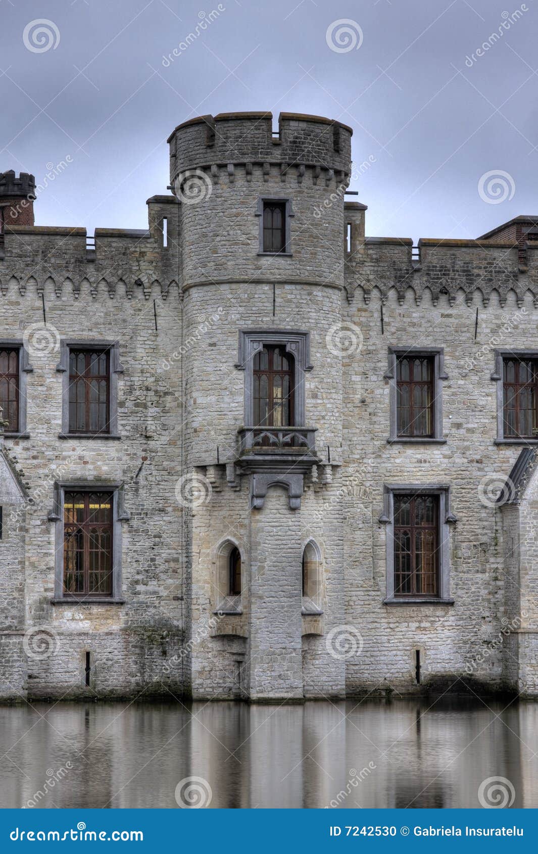 Bouchout castle stock photo. Image of building, brussel 7242530