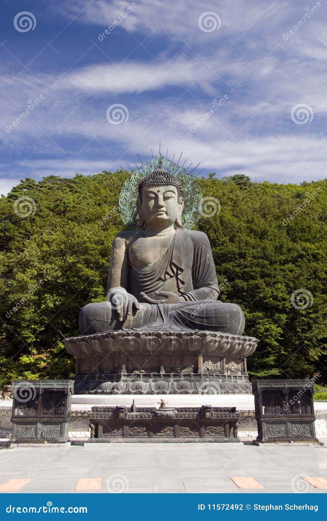 Bouddha Coree Du Sud Photo Stock Image Du Histoire