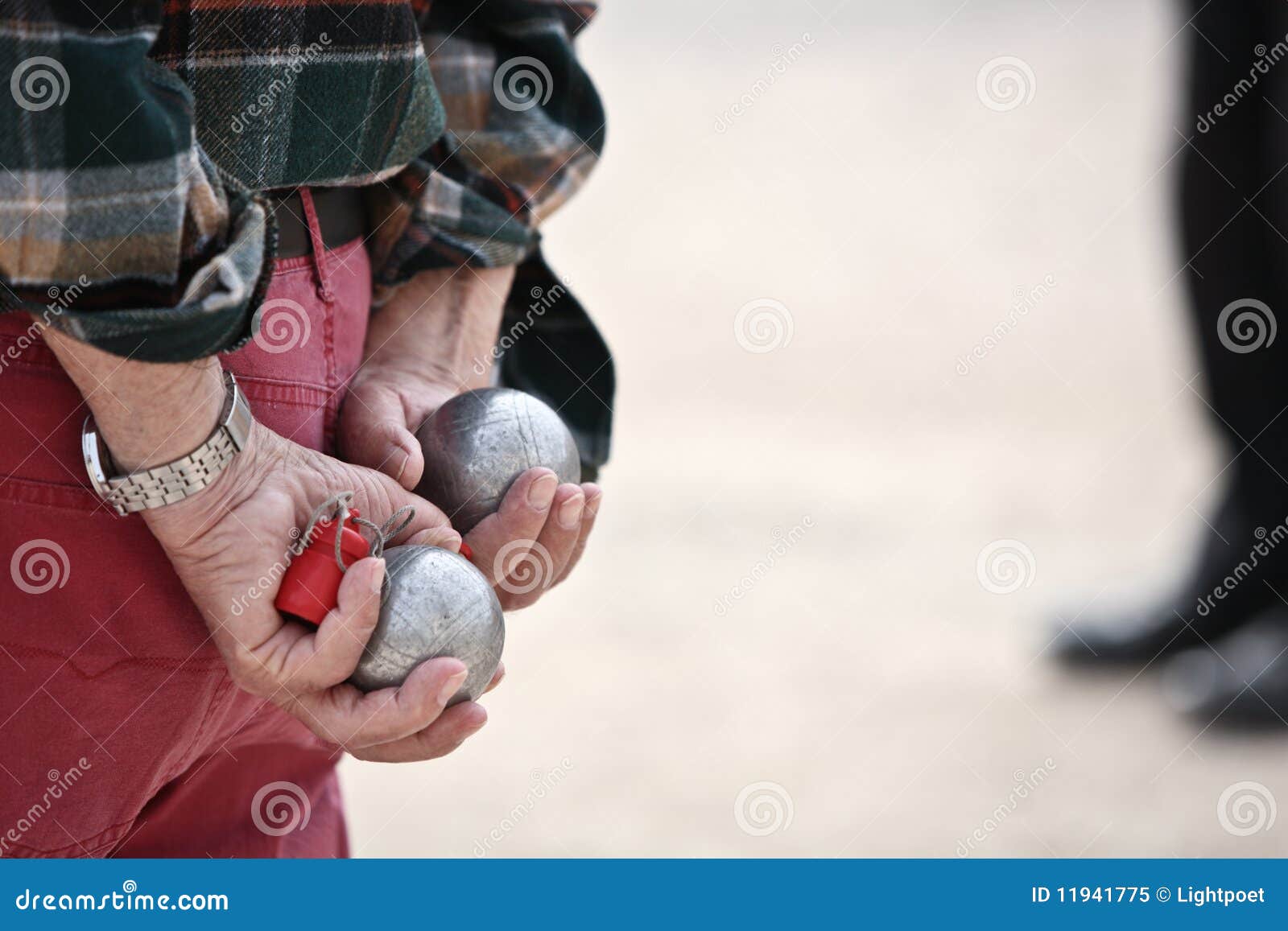 Boules (Petanque), Franse Riviera Stock Afbeelding Image of