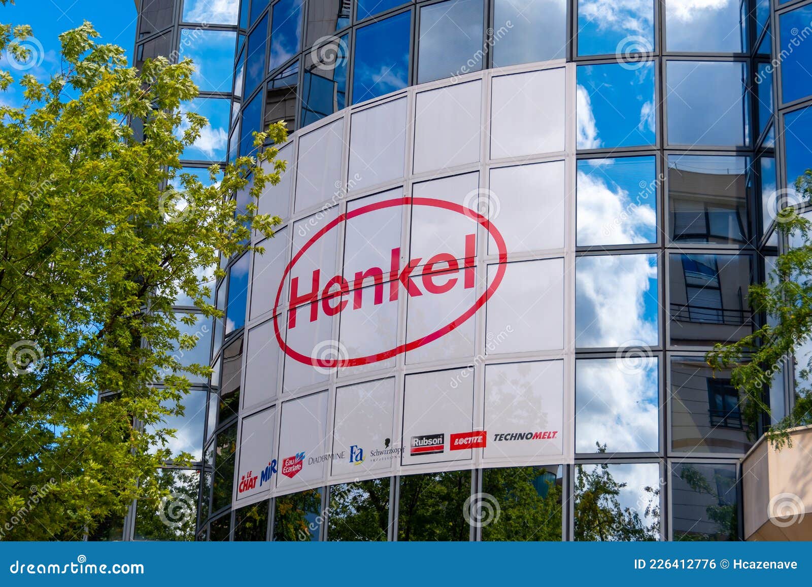Exterior View of the Headquarters of Henkel France Editorial Photo - Image  of entrance, european: 226412776