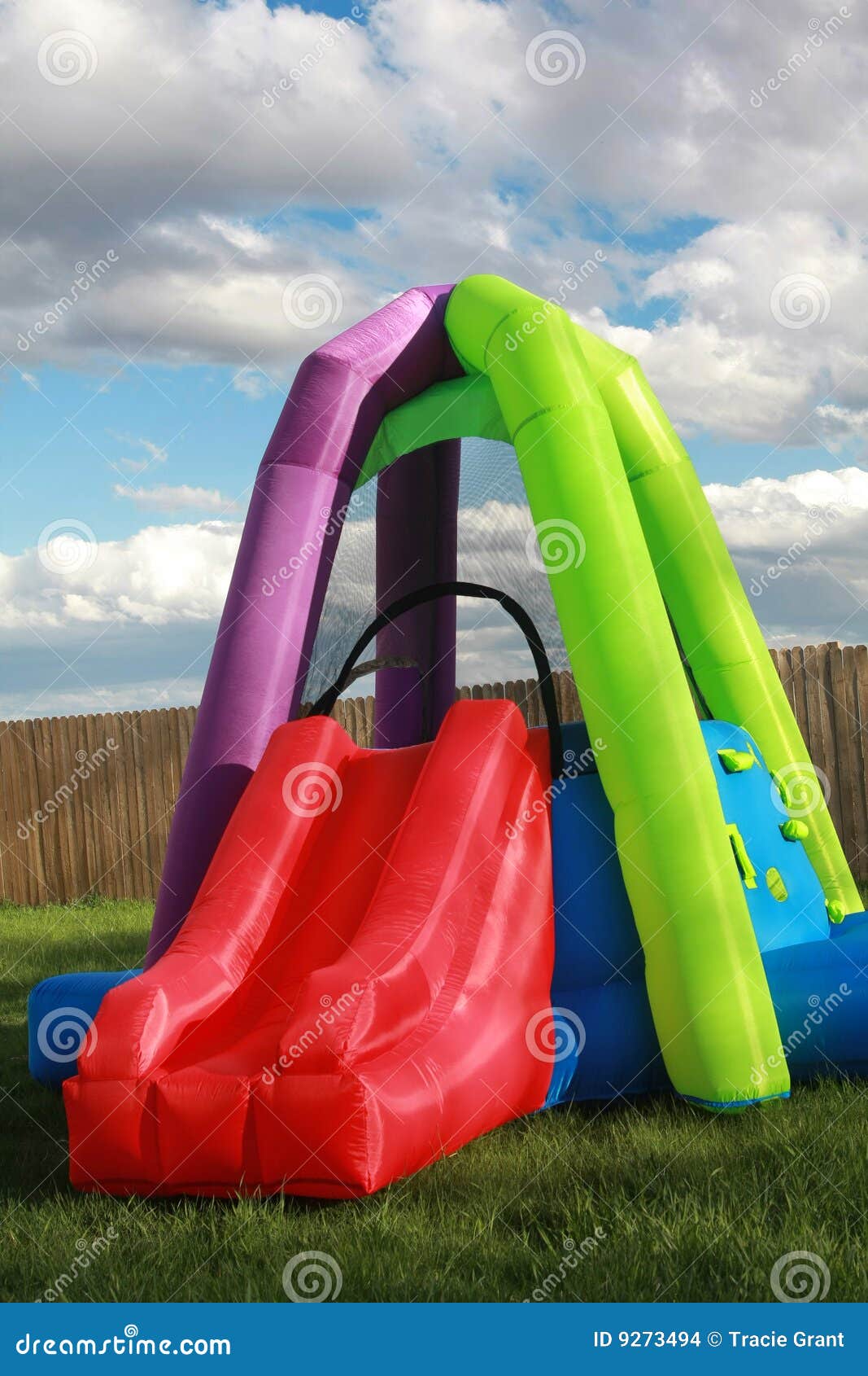 Bounce House stock photo. Image of playground, wall, bouncy 9273494