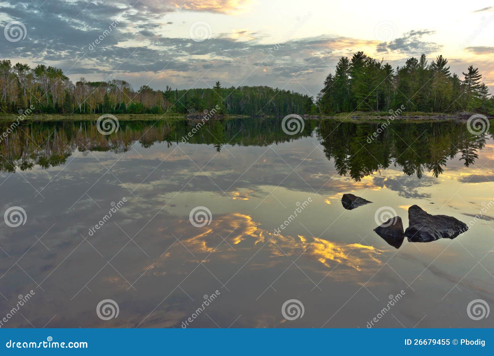 boundary waters reflection.