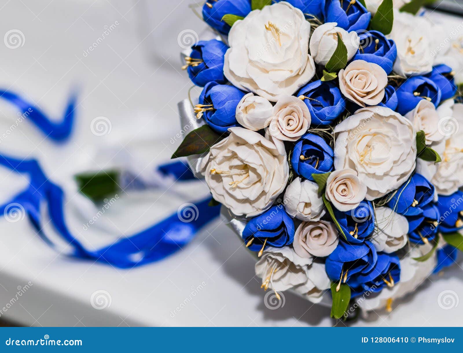 blue rose wedding
